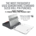 Real Avid Accu-Punch Roll Pin Punch Set