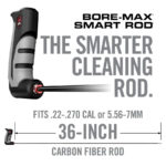 Real Avid Bore-Max Smart Rod Rifle - .22-.270/5,56-7mm - Carbon Fiber, Lenght 36"
