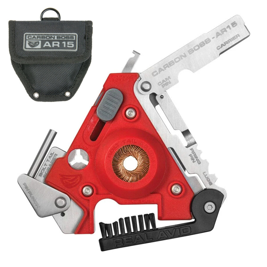 real-avid-carbon-boss-ar15 Real Avid Carbon Boss - AR15 - Afbeelding 1