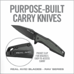 Real Avid Folding Knife RAV-1, 4Cr14 - Afbeelding 3